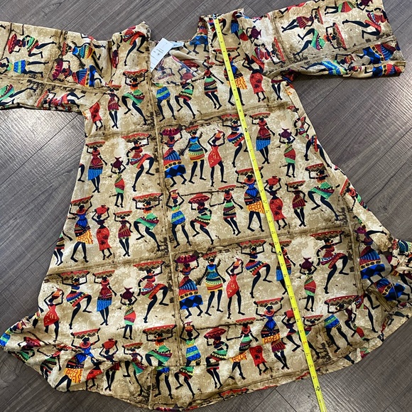 Lapogee Boho Print Dress NWT - Picture 4 of 7